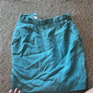 Vintage Teal Skirt 80’s